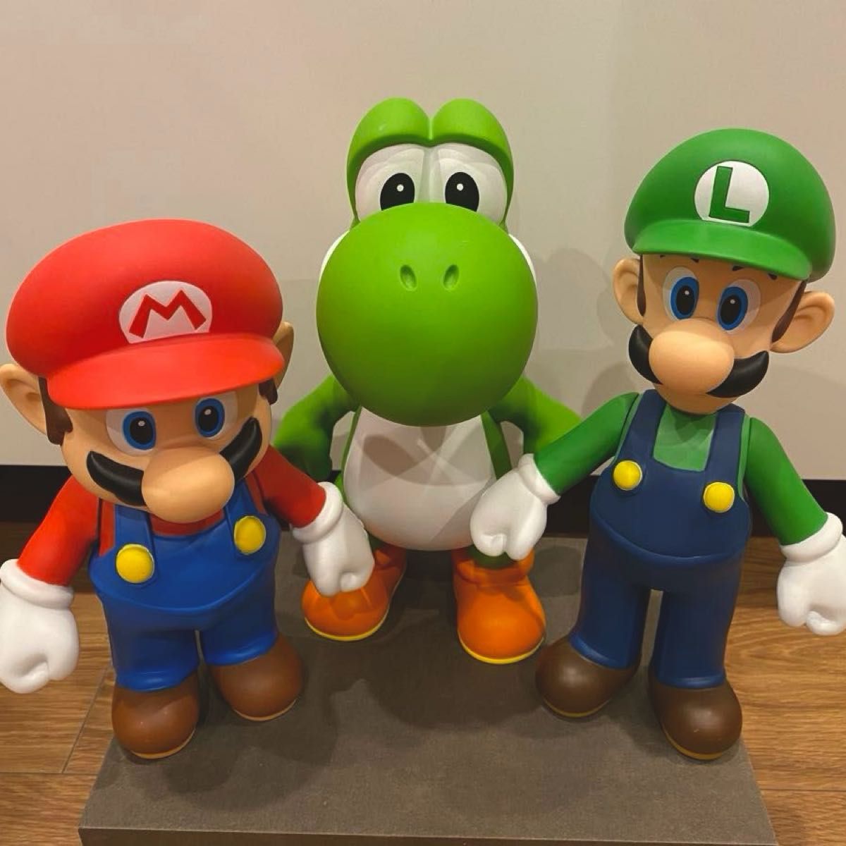 マリオ ルイージ ヨッシー ソフビ フィギュア 3体セット|Yahoo マリオ ルイージ ヨッシー ソフビ フィギュア 3体セット|Yahoo