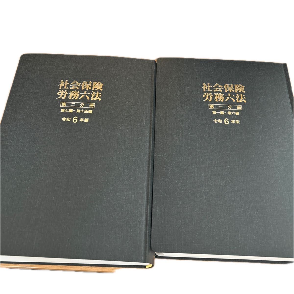 社会保険労務六法　令和６年版　２巻セット 全国社会保険労務士会連合会／編
