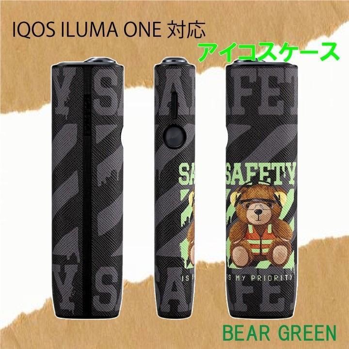 アイコス イルマワン ケース iqos ilumaone　クマ柄　デザイン_画像1