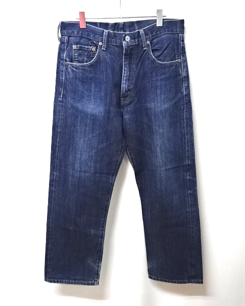 W33【LEVI'S 502 DENIM PANTS J09A JB050 03 98 復刻 赤耳 INDIGO リーバイス 502 デニムパンツ 98s 98's 90年代】_画像3