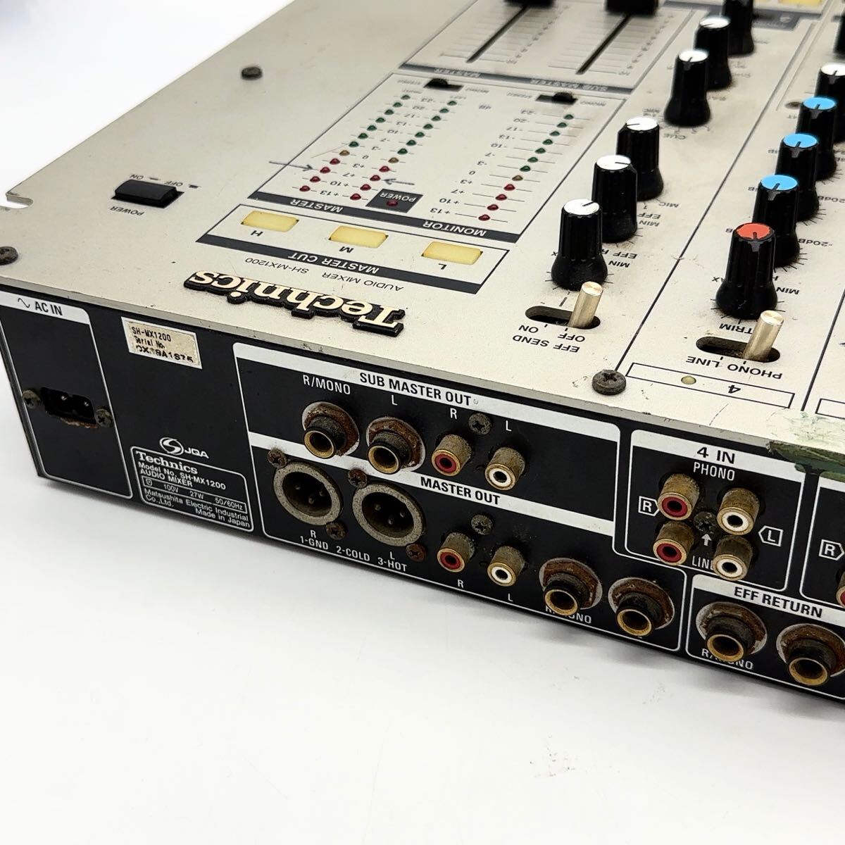 Technics Technics 4ch Vintage DJ mixer present condition goods 