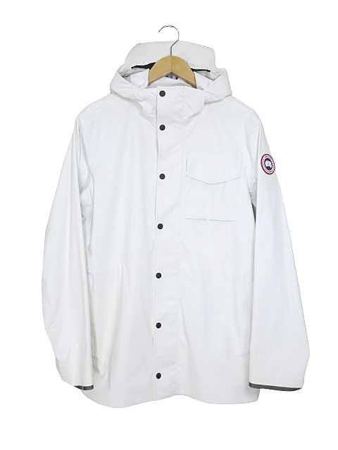 カナダグース CANADA GOOSE ジャケット Nanaimo Jacket 5608M 3層構造 トリデュランス生地 ライトウェイト ホワイト size M 180/100Y_画像1