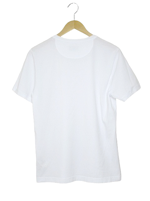 フェンディ FENDI Tシャツ FY0894 AL0F White jersey T-shirt オーロック ディテール 半袖 ホワイト size L_画像2