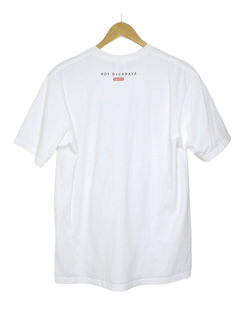 シュプリーム Supreme Tシャツ マルコム エックス ロゴ 22SS roy decarava malcolm X tee ホワイト size M メンズ_画像2