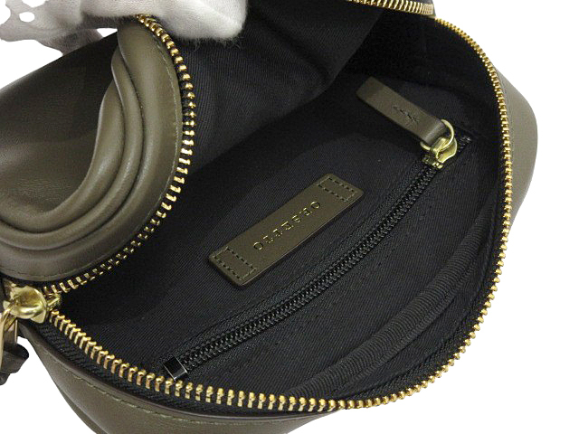 oru set ORSETTO belt bag belt bag olive khaki series lady's 