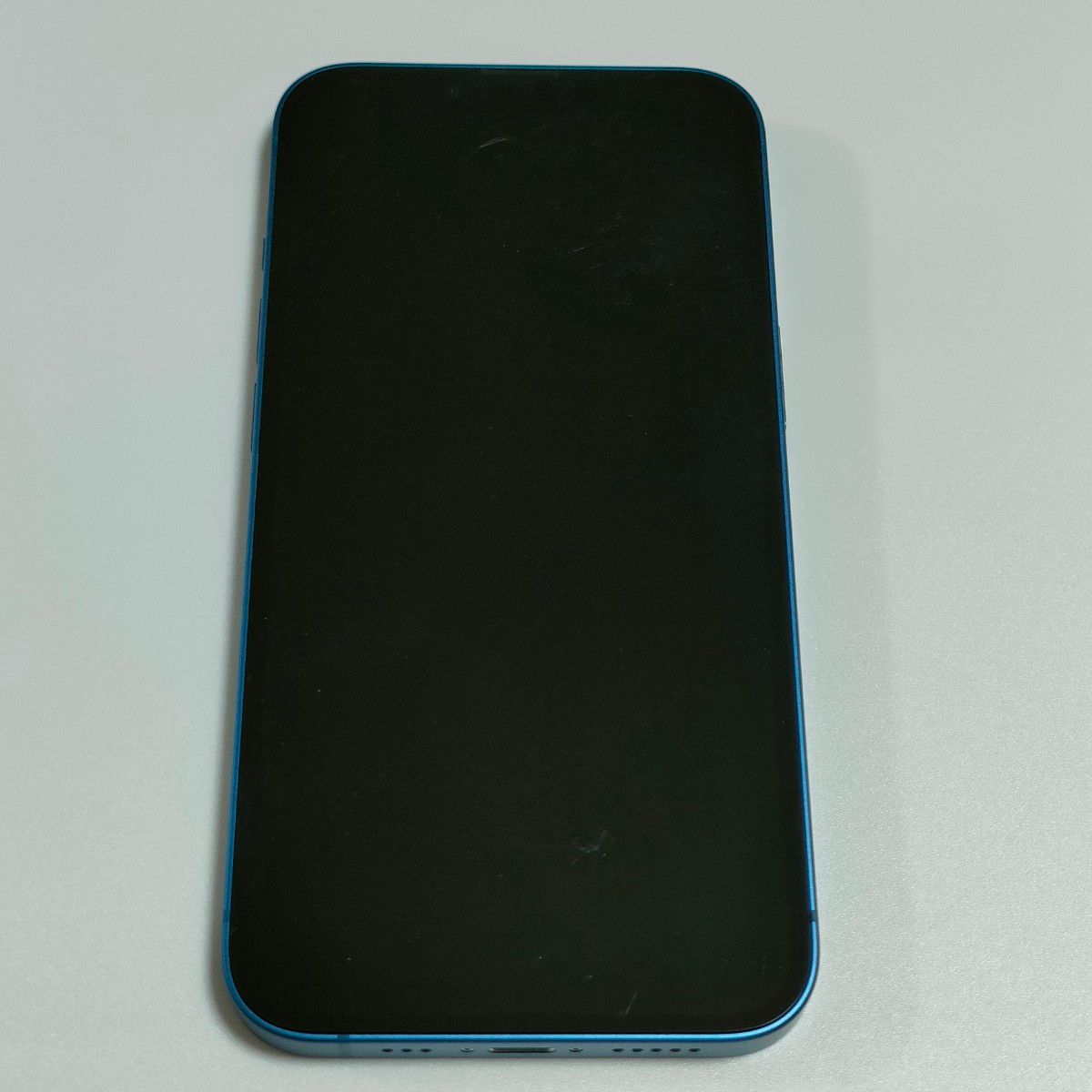 【バッテリー性能100%】iPhone13 128GB ブルー 元デモ機 SIMフリー 利用制限なし 8078