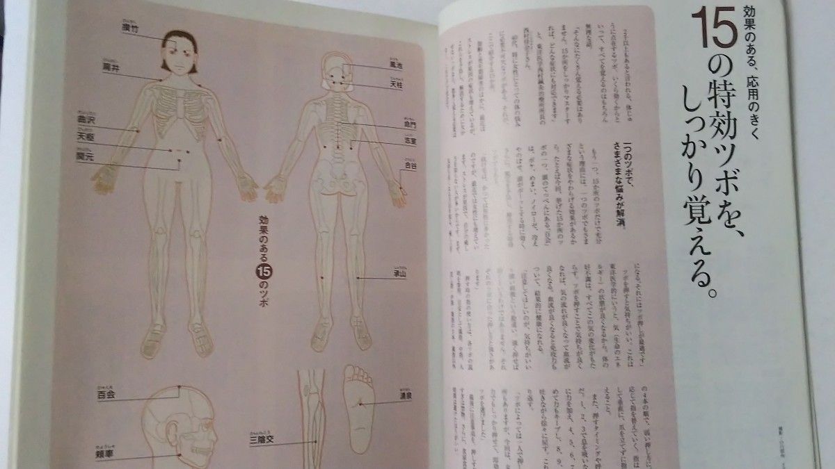 クロワッサン特別編集 最新版 体のツボの大地図帖／マガジンハウス