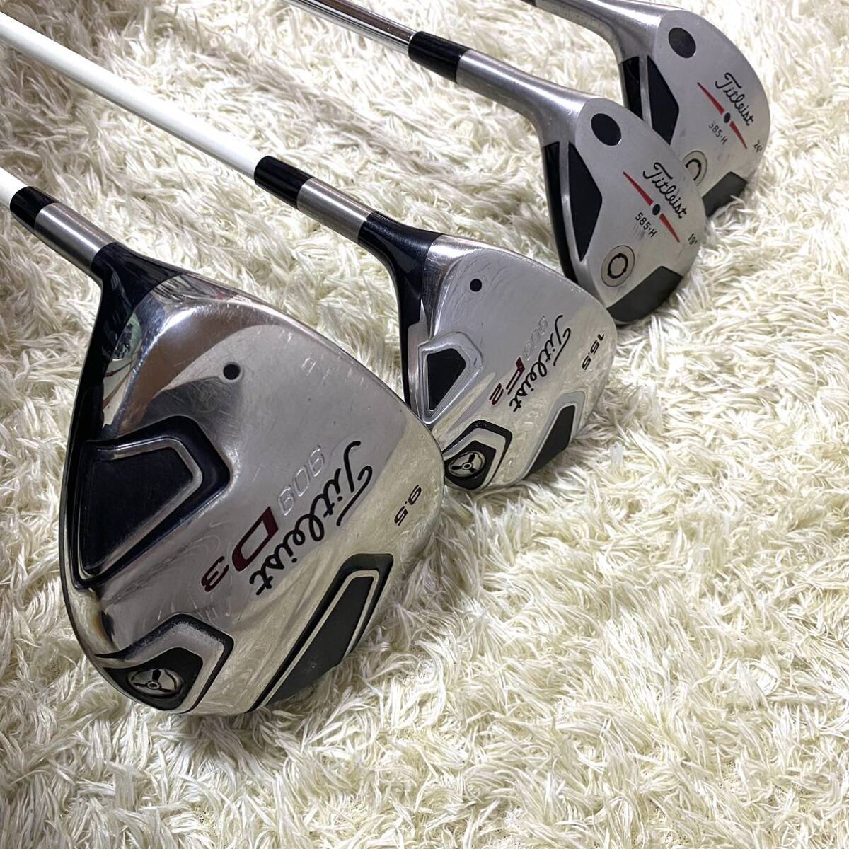 タイトリスト ゴルフセット 12本 レフティ Titleist 左 メンズ 909 585-H AP2 716 クラブセット キャディバッグ 送料無料