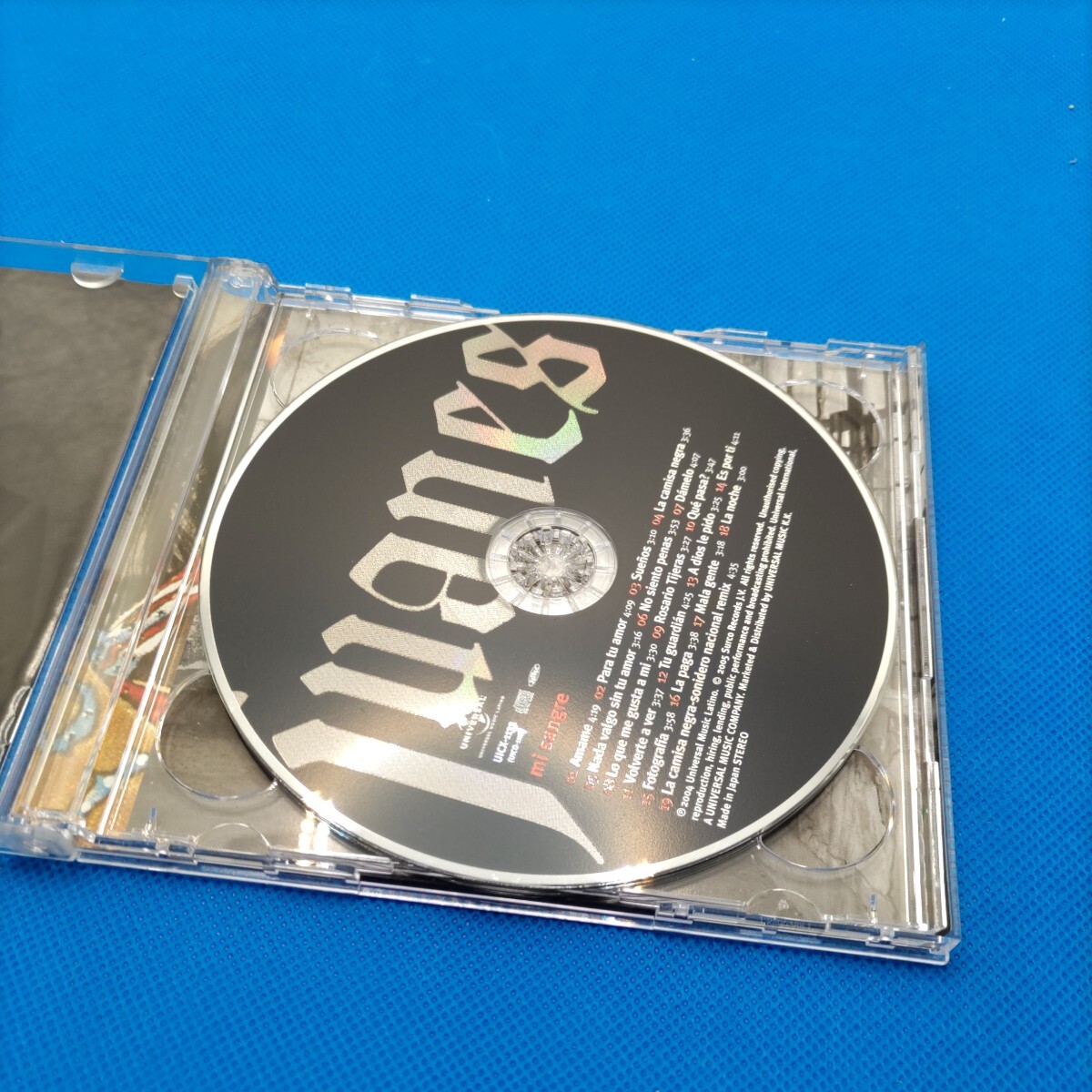 【CD+DVD!】Mi Sangre / Juanesフアネス 『愛と情熱の絆』デラックス エディション 追憶の黒いシャツ_画像3