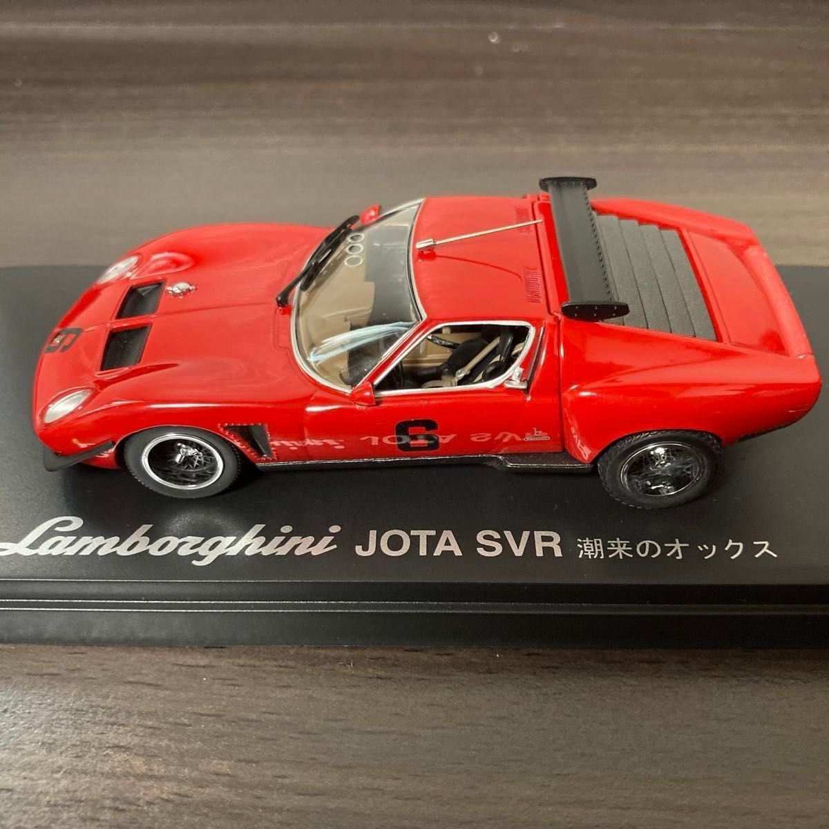 京商 1/43 サーキットの狼 ランボルギーニ イオタ SVR / 関根 英次(潮来のオックス) 