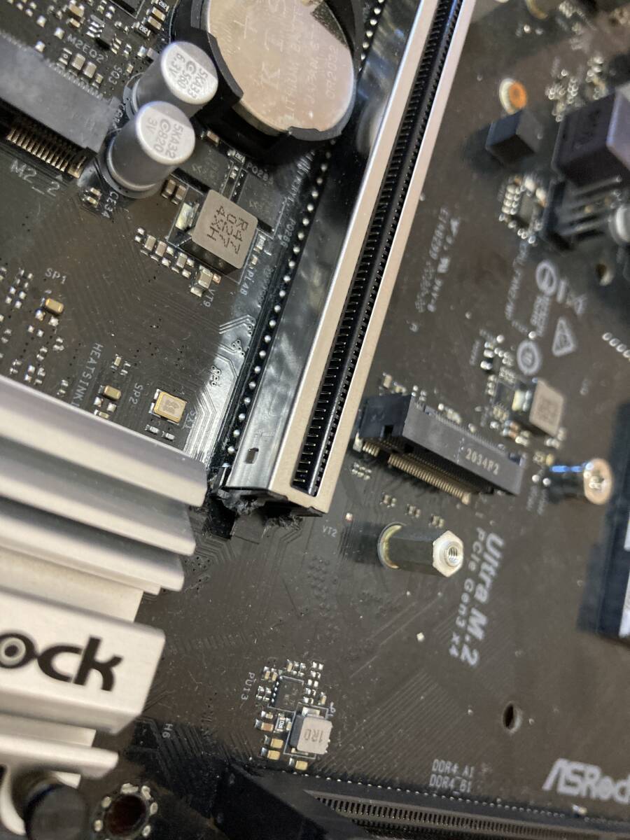 ASROCK B460M(OEM品？) マザーボード（IOパネル付き）の画像3