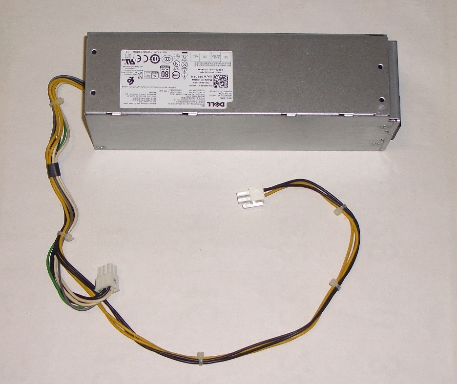 *DELL Inspiron/OptiPlex/Vostro SFF for power supply unit [L180ES-01]180W/6pin+4pin normal operation goods!* postage 520 jpy 