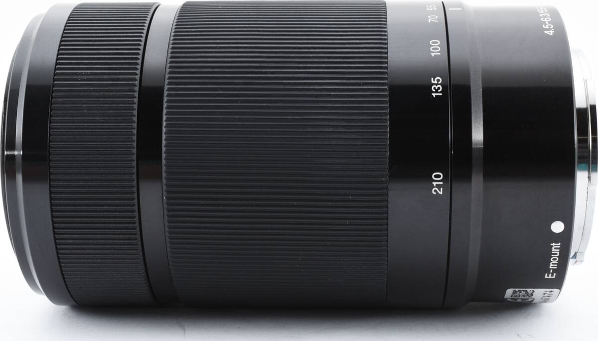 E20/5712-7★美品★ソニー SONY E 55-210mm F4.5-6.3 OSS SEL55210 ブラック_画像6