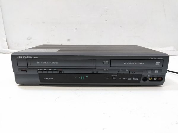 ♪動作品 DX BROADTEC ブロードテック DXR160V DVDビデオレコーダー DVD/VHS 2012年製 A050212F @100♪の画像2