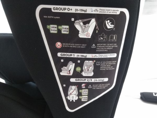 *Lettas Lotus ISOFIX 360 раз вращение детское кресло новорожденный 0 лет ~12 лет 0-36kg 0516B9F @180 *