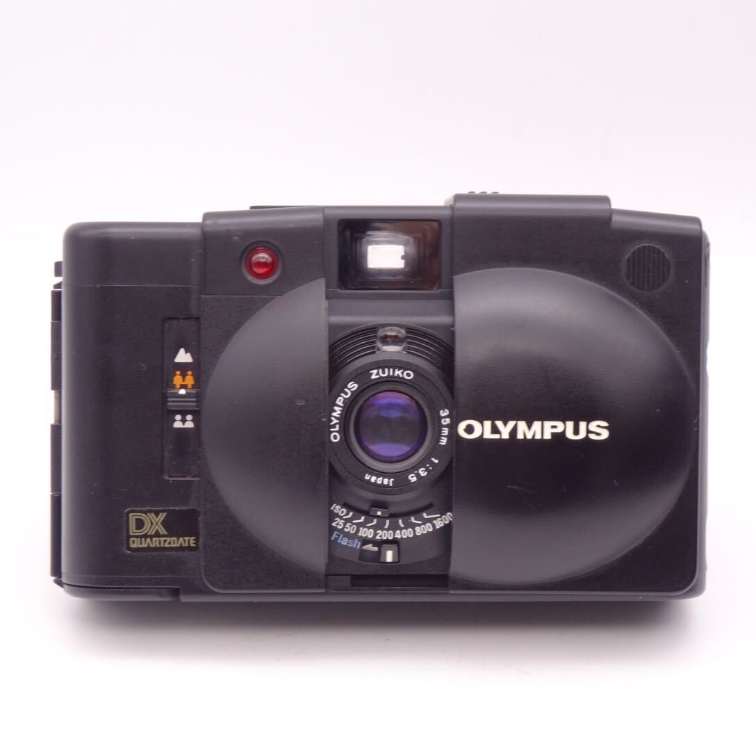 【動作確認済】 OLYMPUS XA3 コンパクトフィルムカメラ ストロボ欠品 オリンパス 新品電池付属_画像1