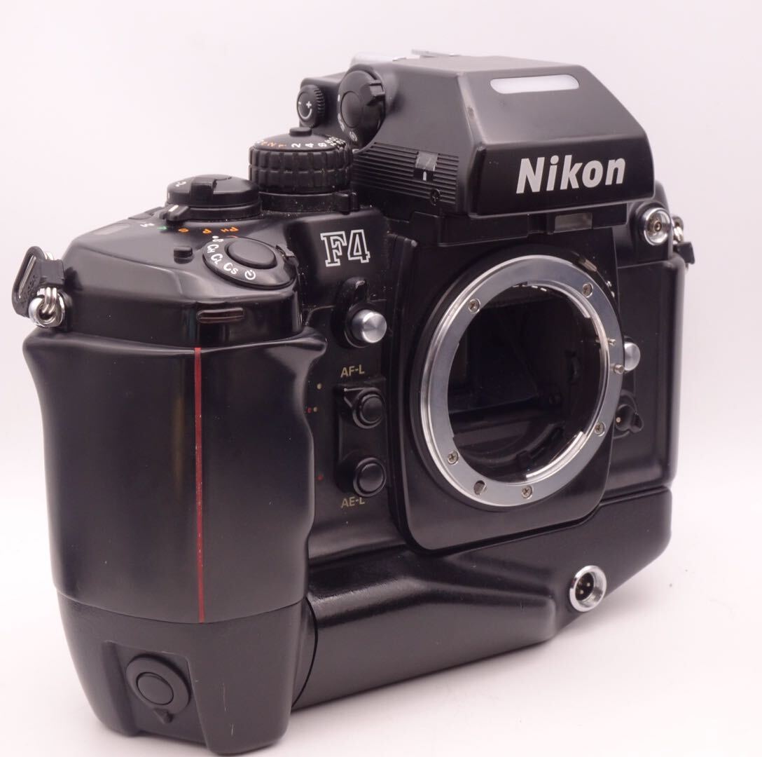 【動作確認済】 Nikon F4s + AF NIKKOR 35-70mm ニコン ボディ レンズ MB-21 ニッコール バッテリーホルダー付属 一眼レフ フィルムカメラ _画像3
