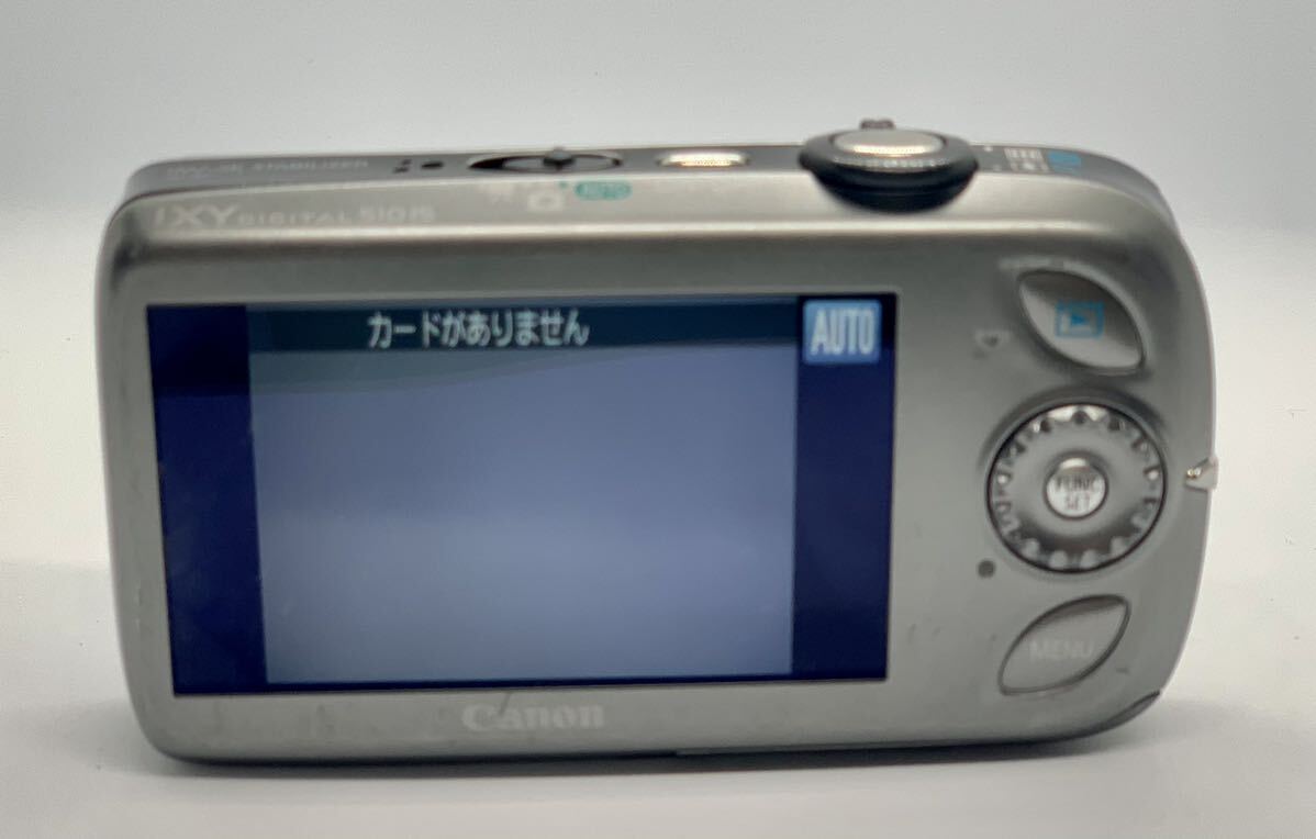 キャノン Canon IXY DIGITAL 510IS シルバー コンパクトデジタルカメラ 基本動作確認済み_画像4