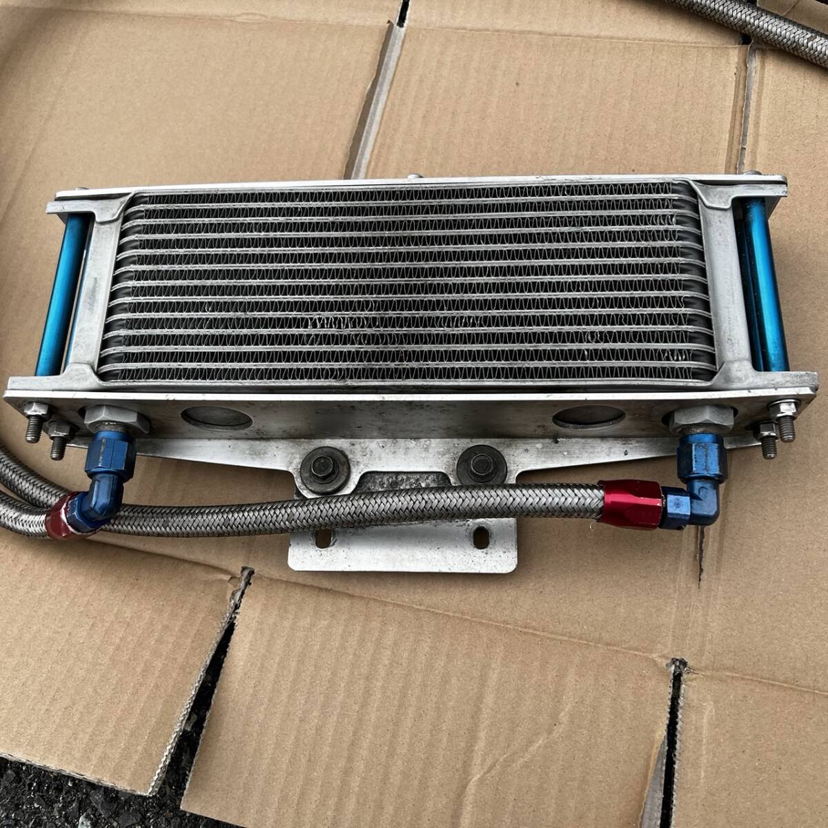 XJR400 アクティブ オイルクーラー サーモスタット 付 中古 XJR400 アクティブ オイルクーラー サーモスタット 付 中古