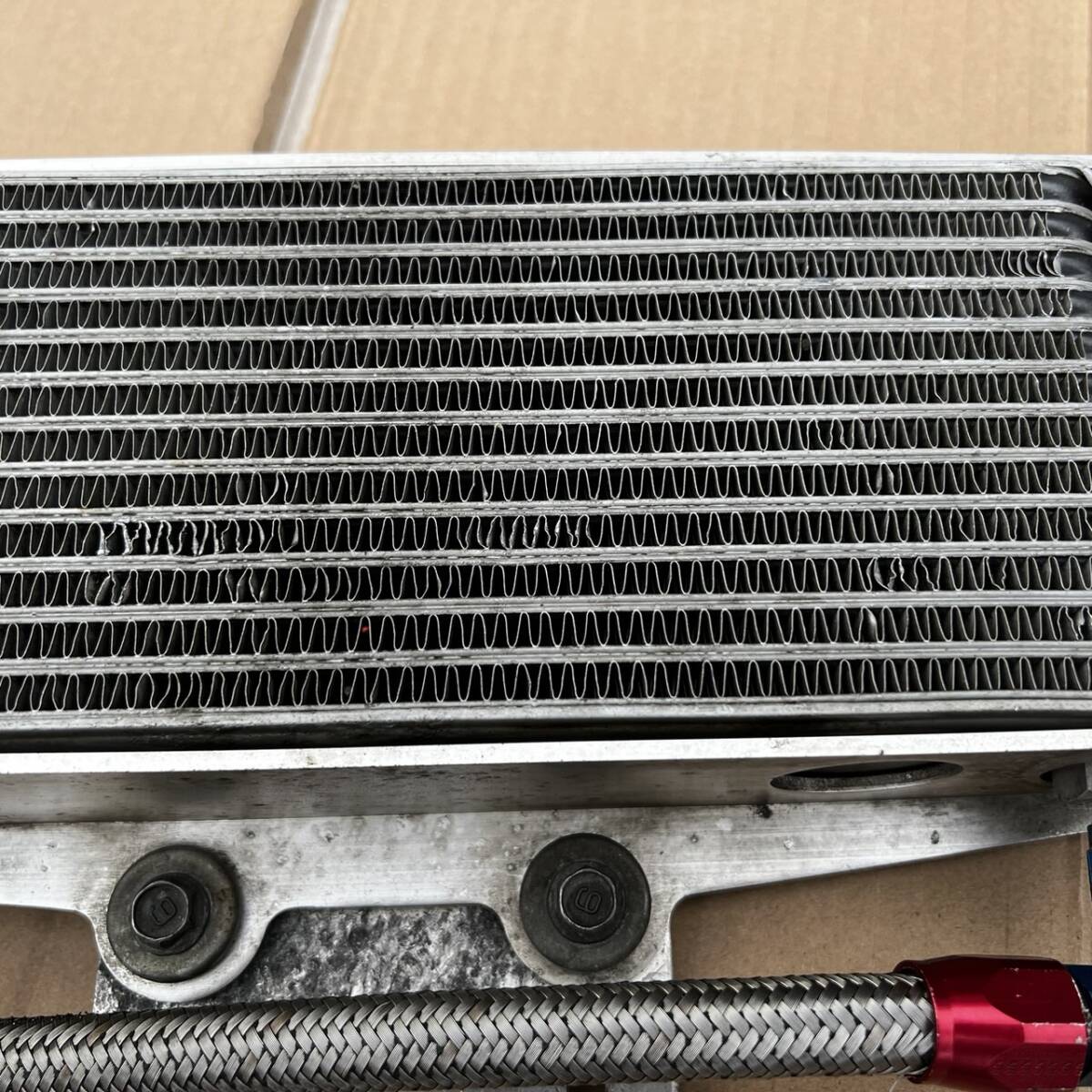 XJR400 アクティブ オイルクーラー サーモスタット 付 中古 XJR400 アクティブ オイルクーラー サーモスタット 付 中古