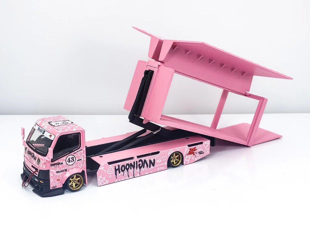 1/64 custom truck pink 