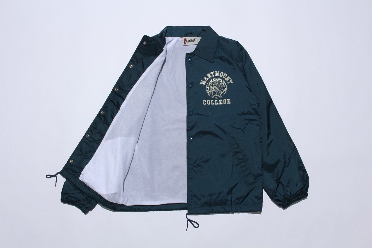 1円～ 1スタMARY MOUNT COLLEGE/同型同色/新品/正規品 COACH JACKET コーチジャケット【XL】キムタク愛用グランメゾン東京RoyalwestHTCNAVY_画像8