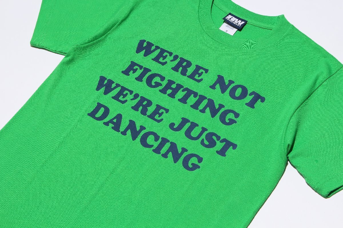 1円～ 1スタ Royalwest ロイヤルウエスト Tシャツ 半袖 S/S WE'RE NOT FIGHTING WE'RE JUST DANCING SHORT SLEEVE TEE ショートスリーブ Sの画像5