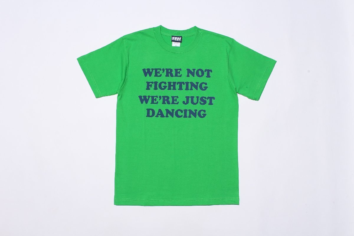 1円～ 1スタ Royalwest ロイヤルウエスト Tシャツ 半袖 S/S WE'RE NOT FIGHTING WE'RE JUST DANCING SHORT SLEEVE TEE ショートスリーブ Sの画像3