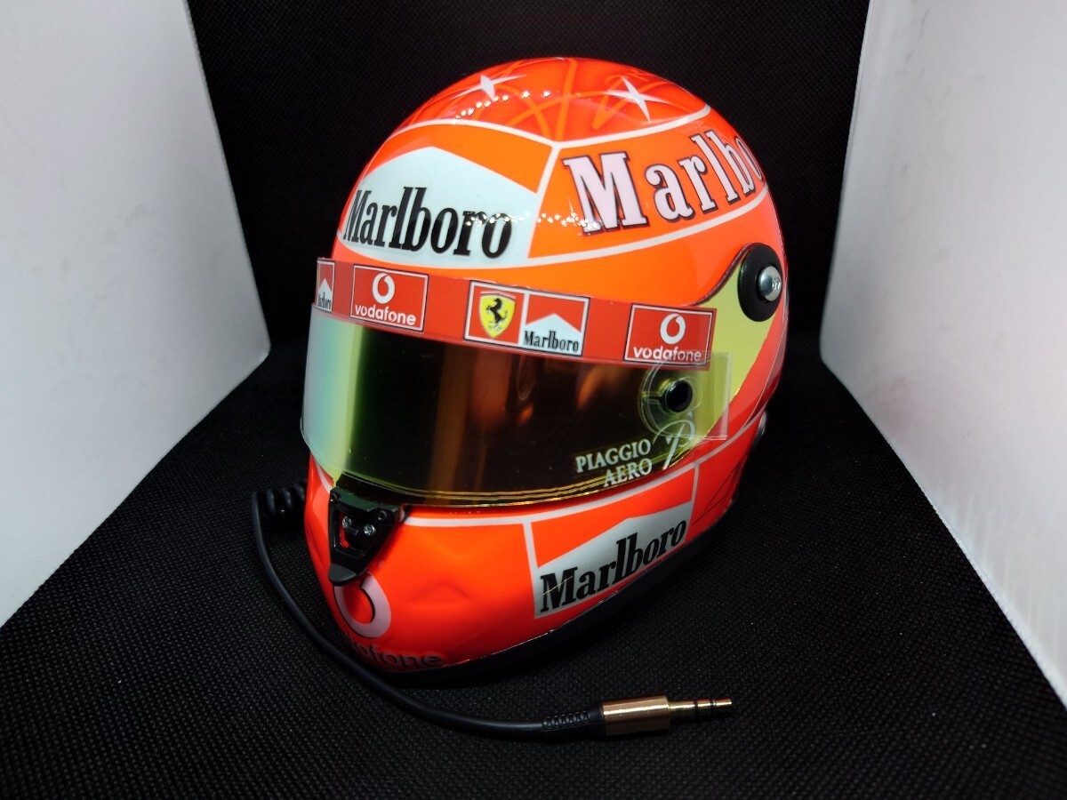 1/2 helmet mi is L * Schumacher s Koo te rear * Ferrari F1 2006 year Marlboro specification one-off goods shoe belt 248F1