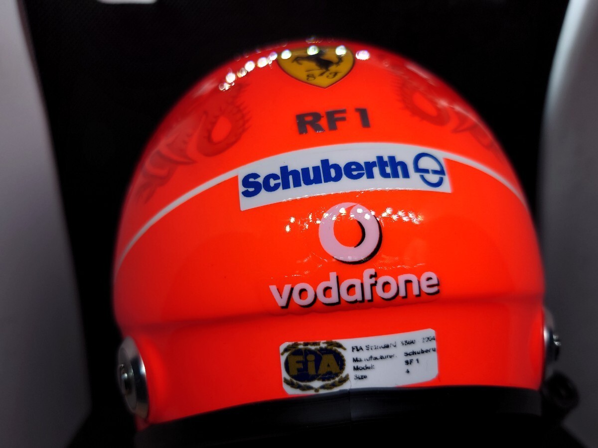 1/2 helmet mi is L * Schumacher s Koo te rear * Ferrari F1 2006 year Marlboro specification one-off goods shoe belt 248F1