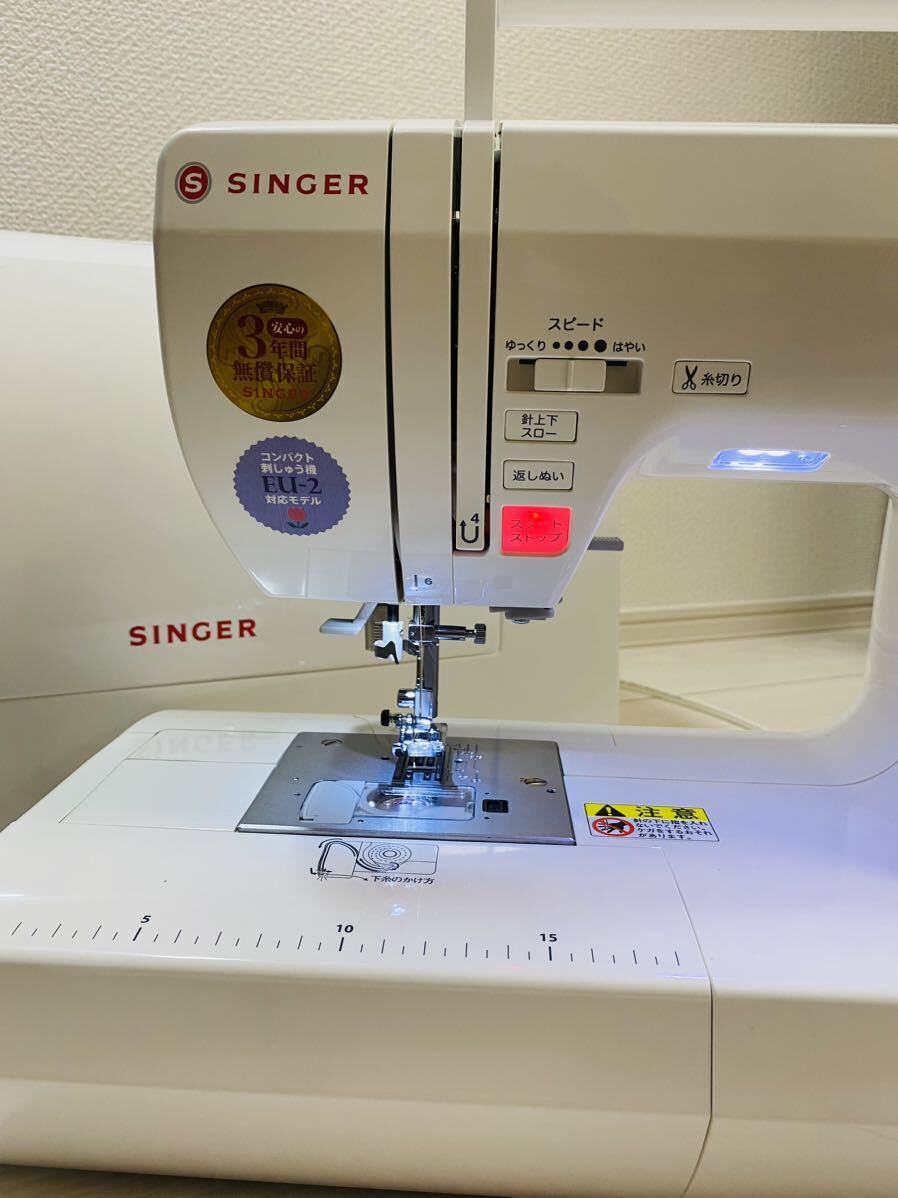 SINGER シンガーミシン EXIMA エクシーマ XS-10000 コンピューターミシン 手芸 ハンドクラフト 裁縫_画像3
