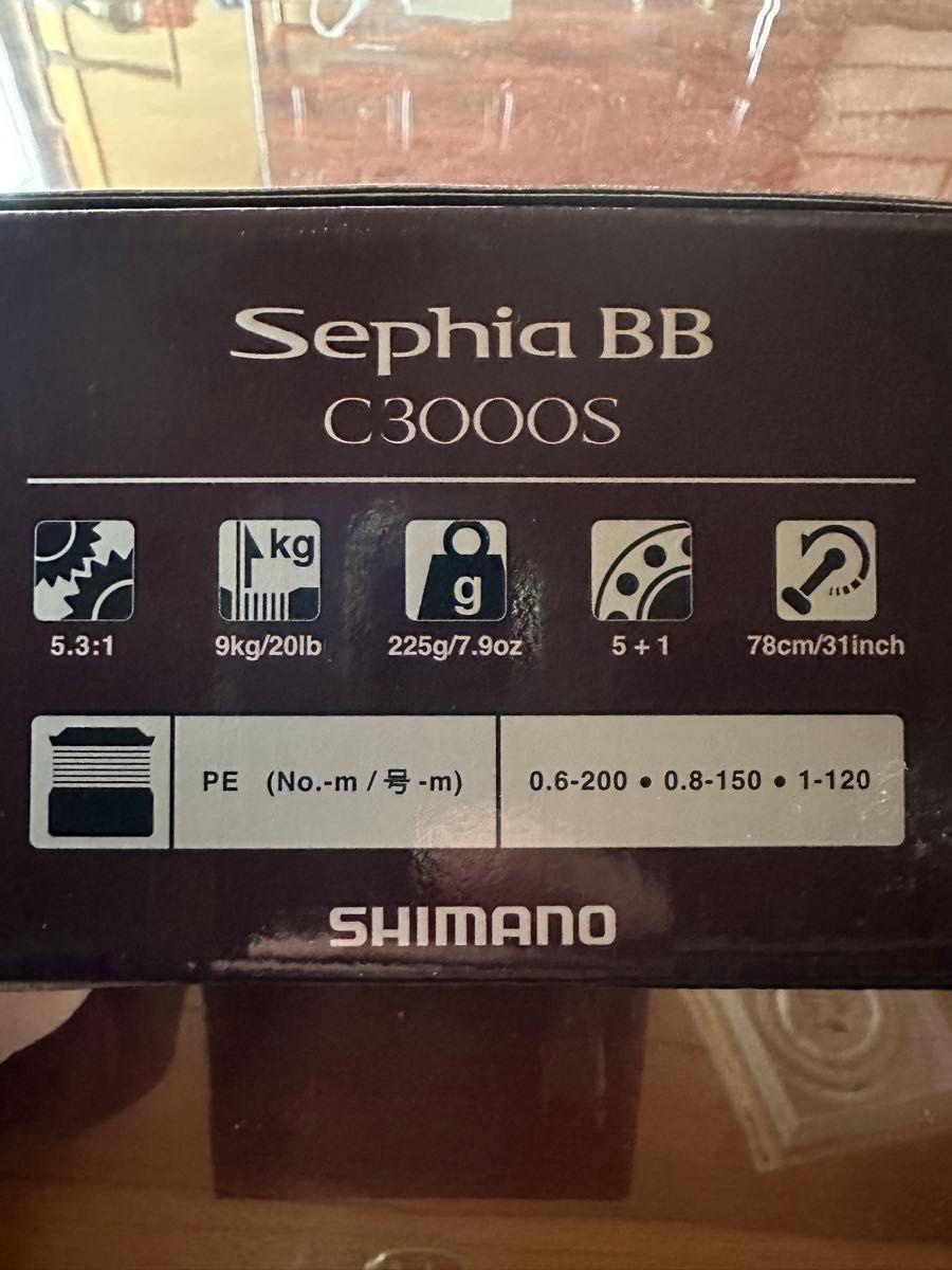 シマノ スピニングリール セフィア BB C3000S 22年モデル エギングリール　新品