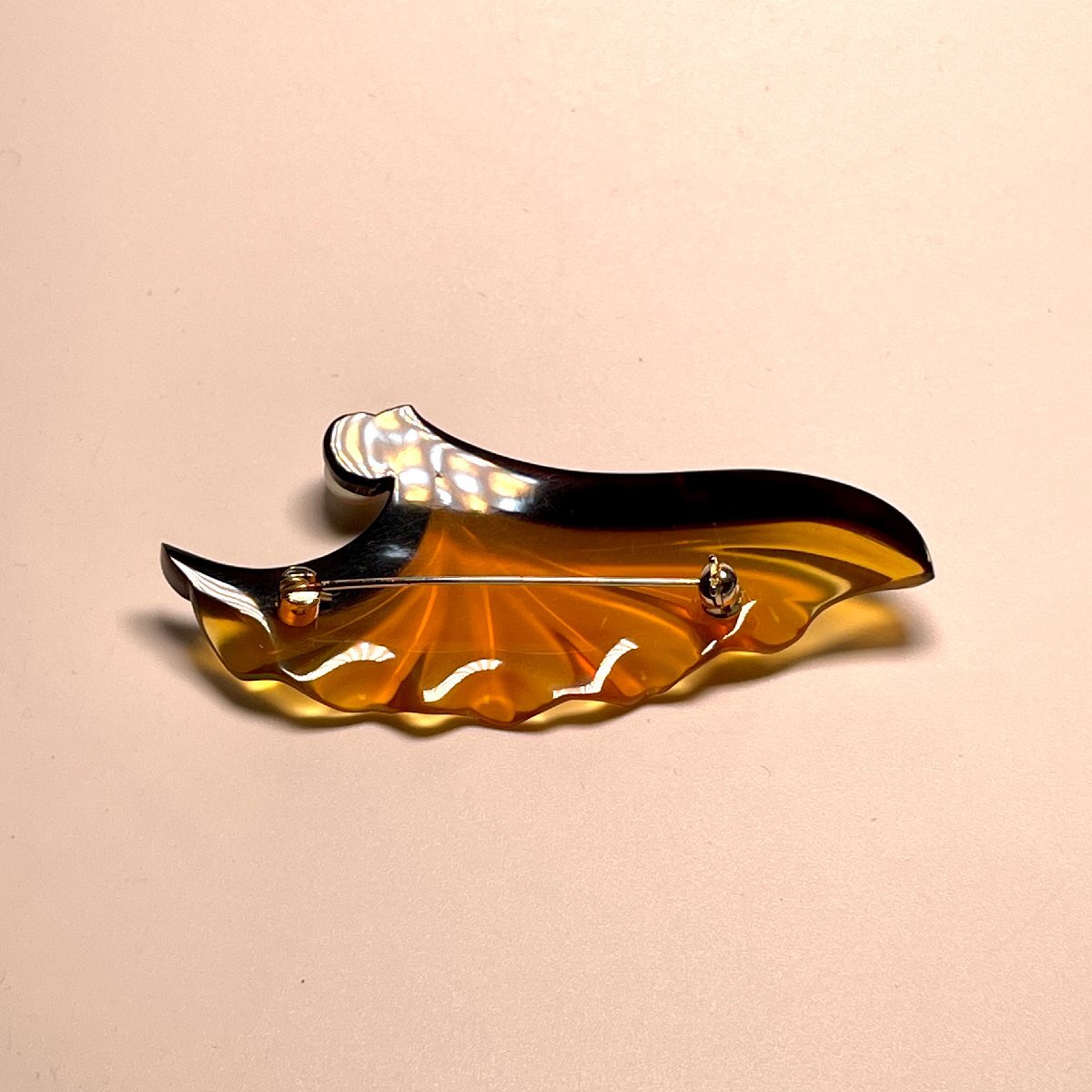 [. seat ]book@ tortoise shell pearl brooch < accessories ..*11