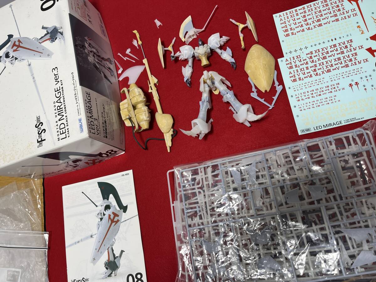  junk, red Mirage Ver.3 [ The Five Star Stories ] (1/144 scale plastic kit ) wave assembly ending, modified goods,