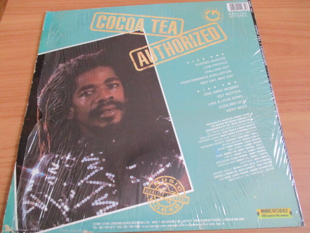 COCOA TEA LP！AUTHORIZED, LIKE A LOVE SONG, TIME FOR LOVE 収録, JA！盤, 概ね美盤_画像2