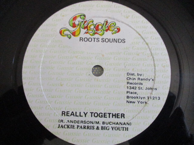 JACKIE PARIS, BIG YOUTH 12！REALLY TOGETHER, BOB ANDY & MARCIA_画像1