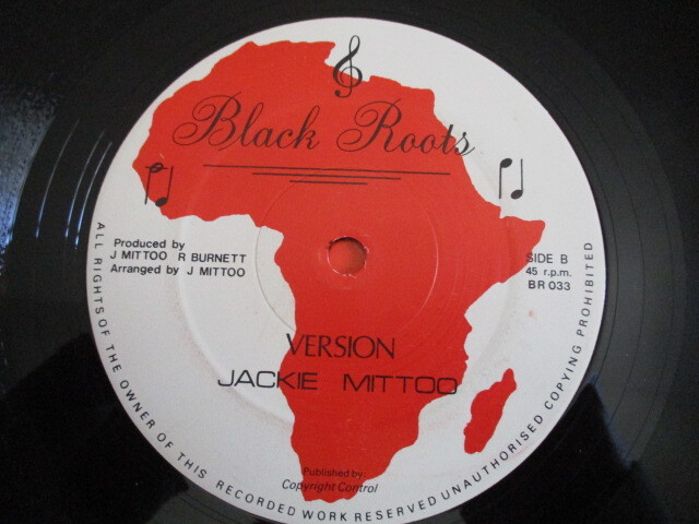 JANET KAY 12!YOU BRING THE SUN OUT, JACKIE MITTOO, reverse side is DUB, beautiful record 