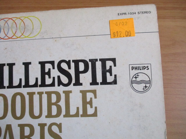 DOUBLE SIX OF PARIS, DIZZY GILLESPIE, 国内 ORG LP_画像4