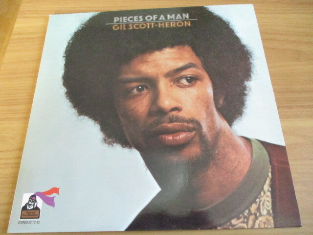 GIL SCOTT HERON, PIECES OF A MAN, US RE-LP, видеть открытие jacket, редкость клей b, превосходный товар 