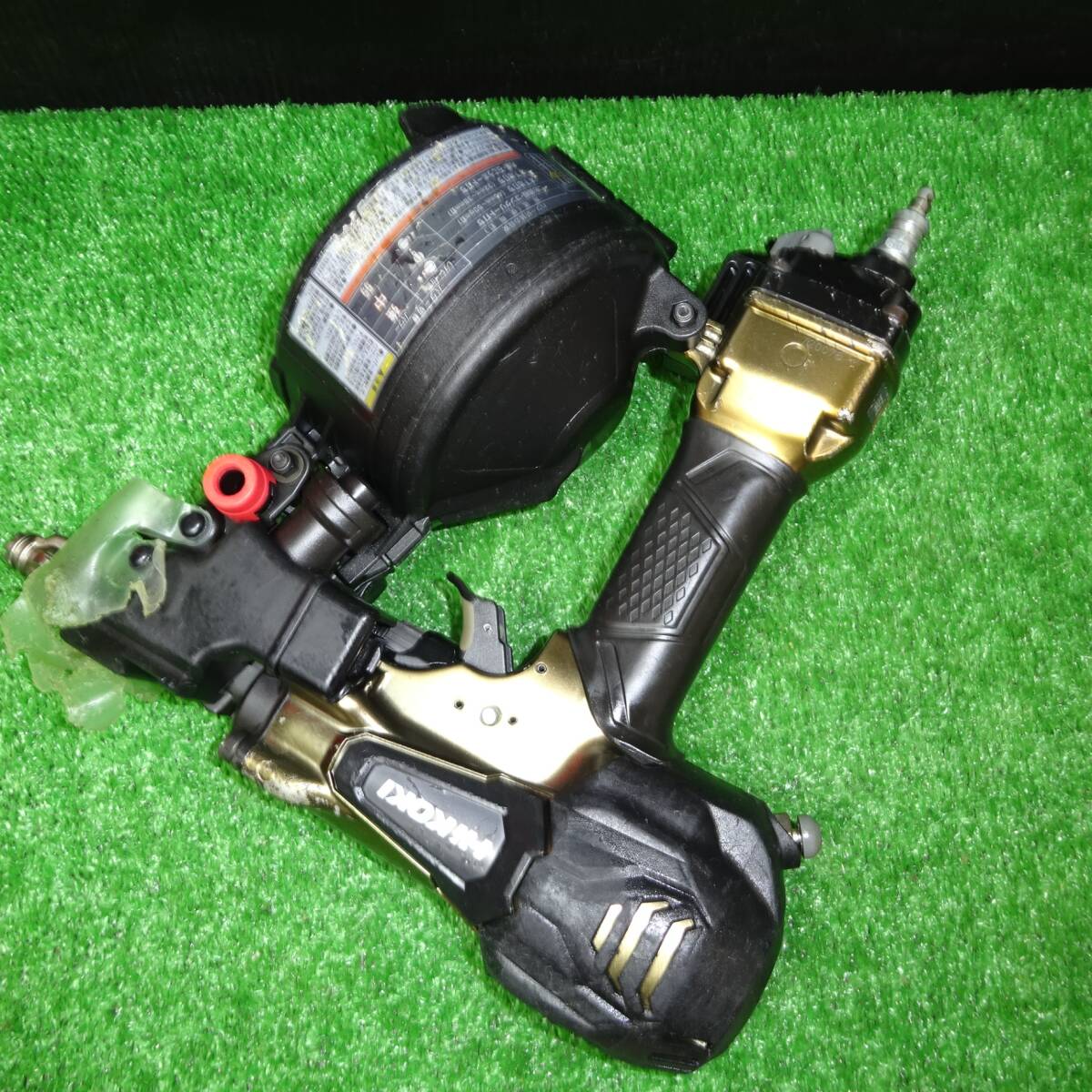 中古品】☆ハイコーキ(HIKOKI ※旧:日立工機) 高圧エア釘打ち機 中古品】☆ハイコーキ(HIKOKI ※旧:日立工機) 高圧エア釘打ち機