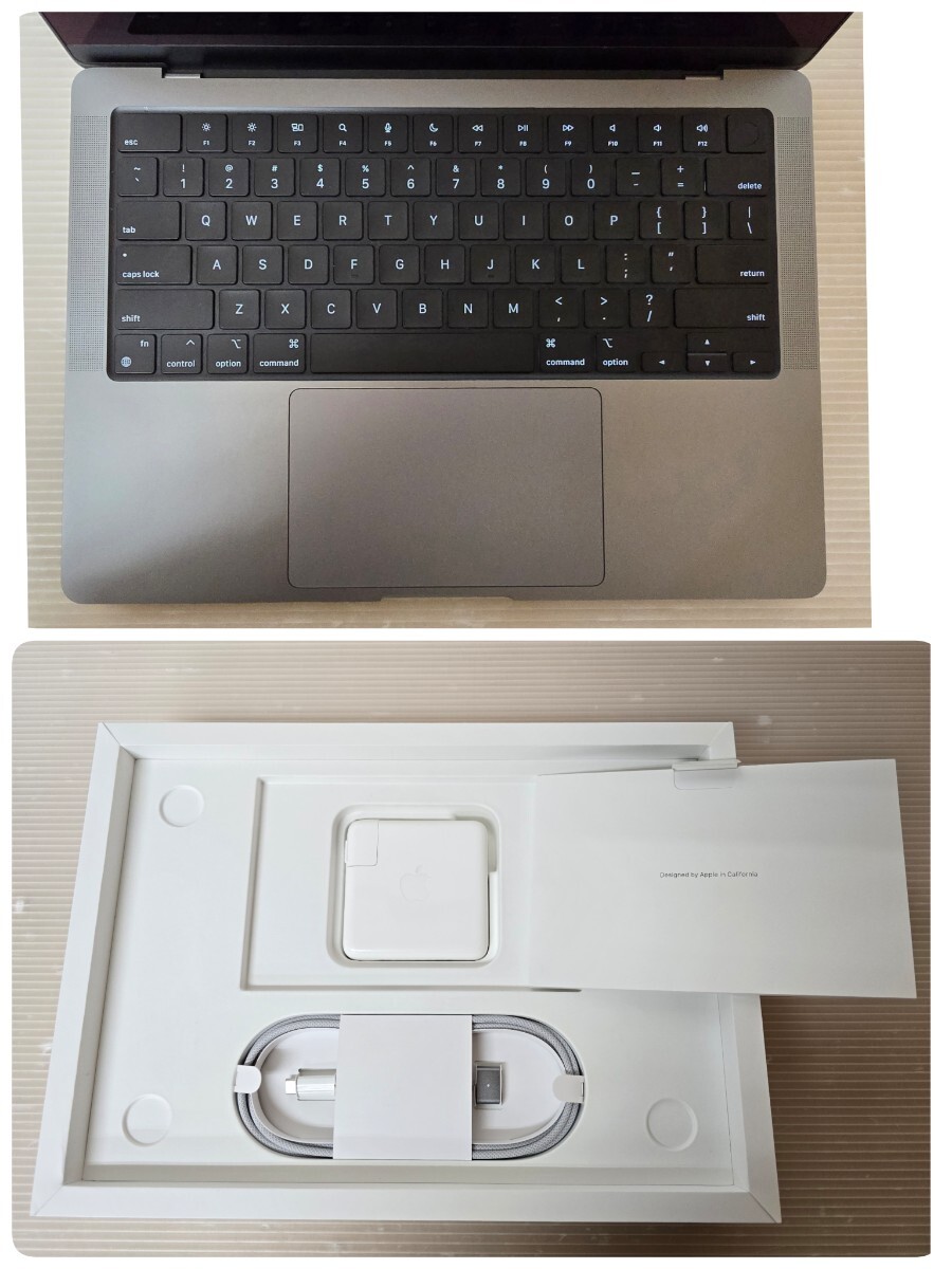 Apple/ MacBook Pro/MacBook Pro/2023/14 -inch /A2779/M2 Pro/16GB/1TB/Mac OS Sonoma/U.S keyboard / operation verification ending / the first period . ending ⑧