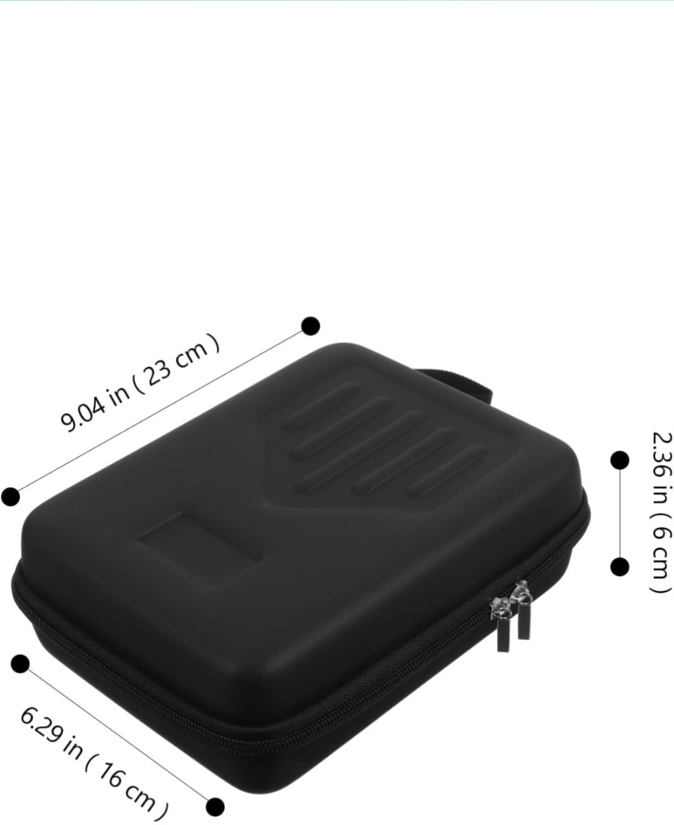 LIOOBO カリンバケース 17鍵 カリンバ収納ケース カリンバ収納バッグ コンパクト 持ち便利 厚 防衝撃 防水 ブラック_画像9