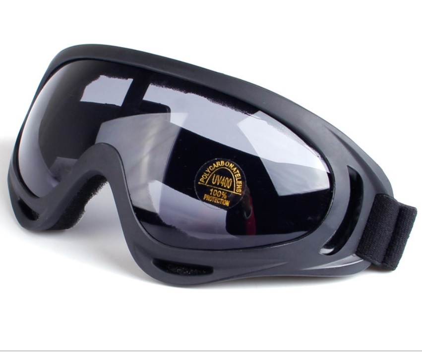 タクティカルゴーグル（灰色）サバゲー スポーツ 目保護 バイク UVカット 眼 目 メガネ スノボー スキー ウィンタースポーツ の画像1