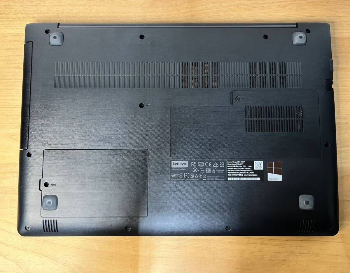 ◎●Lenovo レノボ Ideapad 310 15.6型 ノートPC Celeron 1.1GHz メモリ4GB ブラック Window10 の画像6