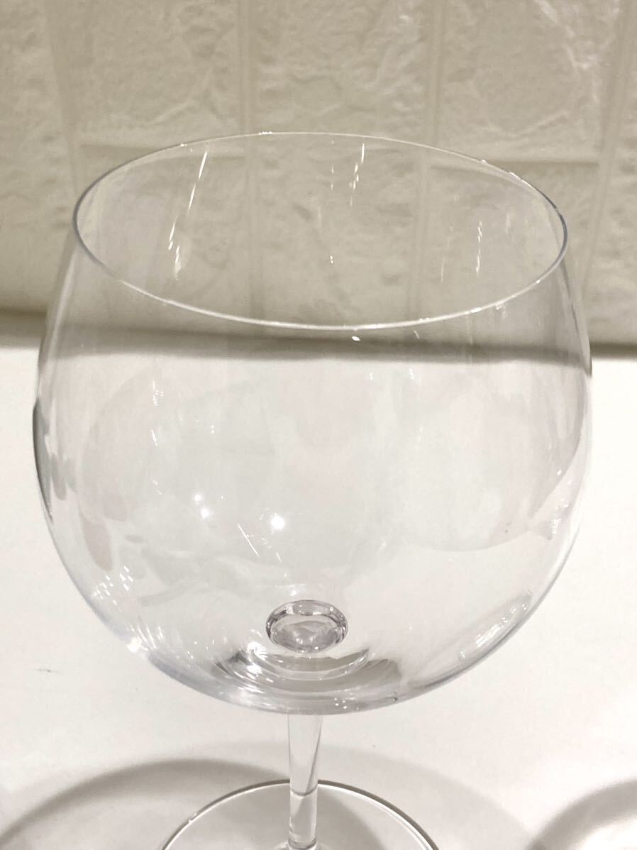  Lee Dell RIEDEL wine glass pair height 20cm rim 8.5cm crystal glass Germany vi nom Bourgogne wine glass i26-17