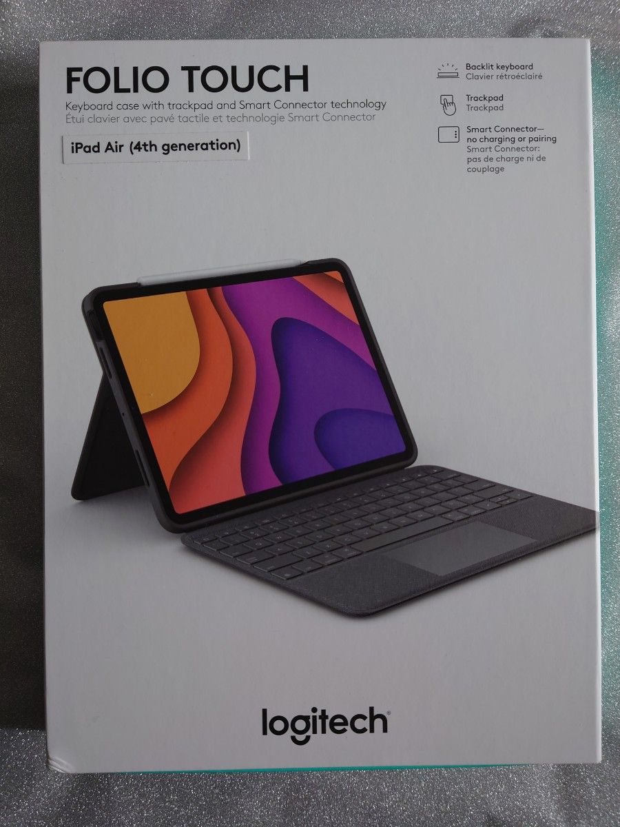 Logitech Folio Touch キーボードケースiPad Air 第４世用