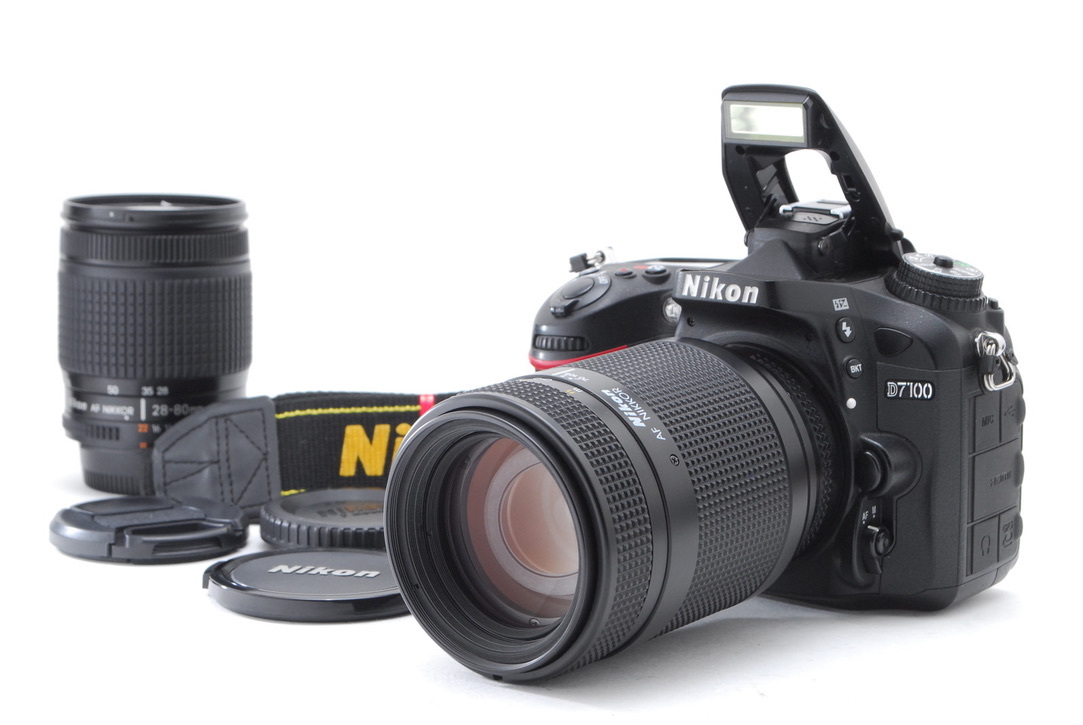 Nikon ニコン D7100 ダブルズームキット 新品SD32GB付き iPhone転送_画像1
