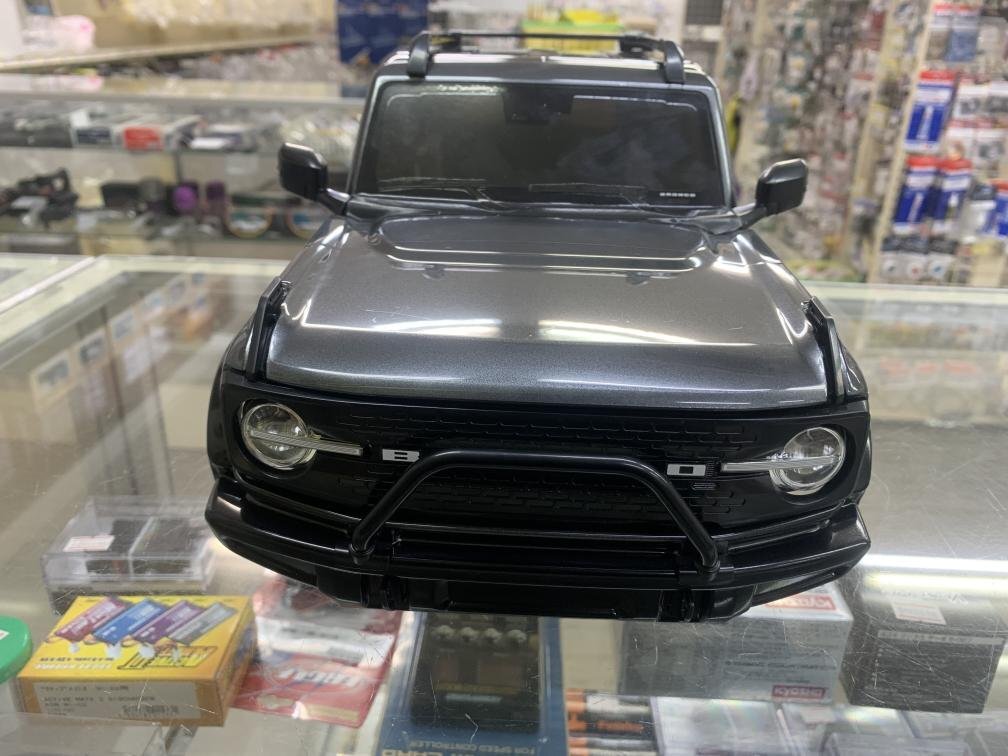 当店オリジナル塗装済みボディ タミヤ 1/10 フォード ブロンコ 2021 (ガンメタ/ブラック)_画像4