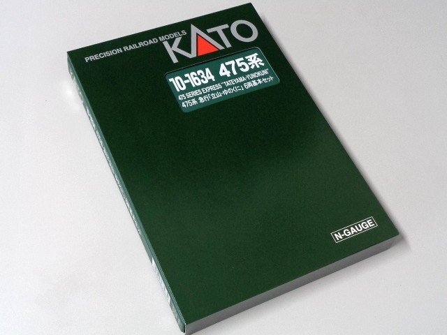 KATO(カトー) 475系 急行「立山・ゆのくに」 6両基本セット #10-1634_画像1