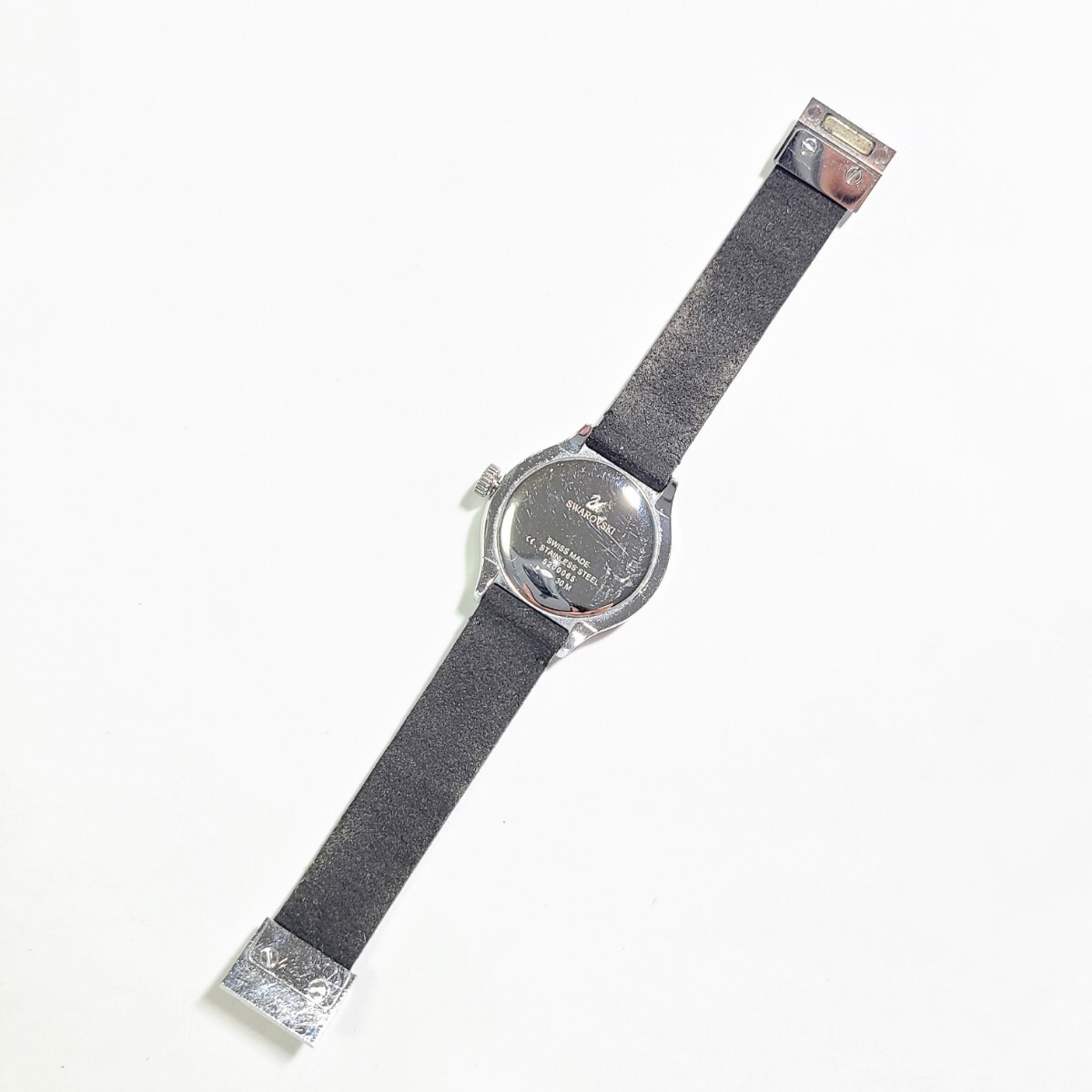 JM20LL SWAROVSKI Swarovski Dreamy 5200065 wristwatch lady's watch bracele black shell face crystal Stone 